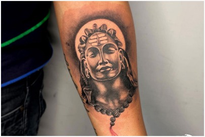 God (Shiv) On Forearm 